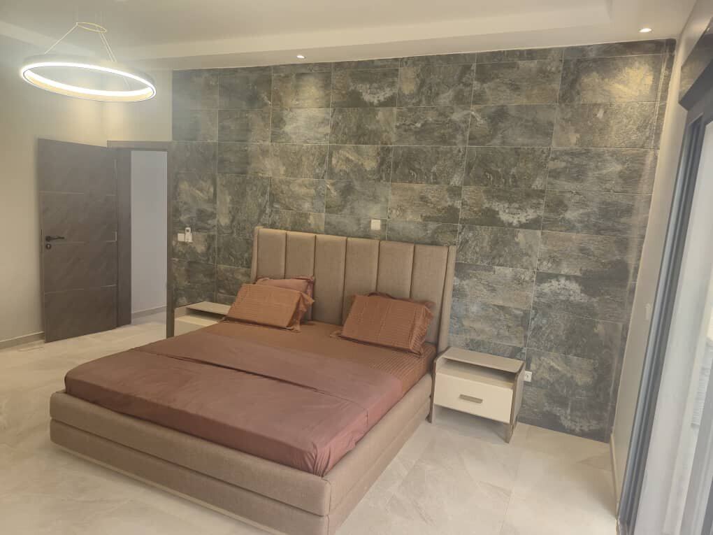Chambre principale villa Ngaparou